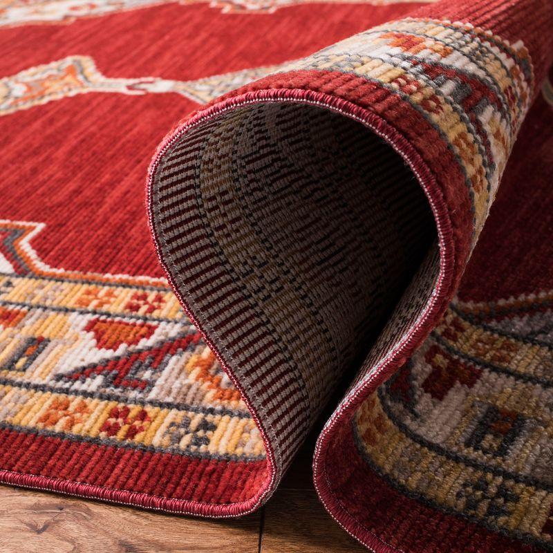 Farmhouse FMH830 Power Loomed Area Rug - Creme/Red - 8'9"x11'9" - Safavieh.