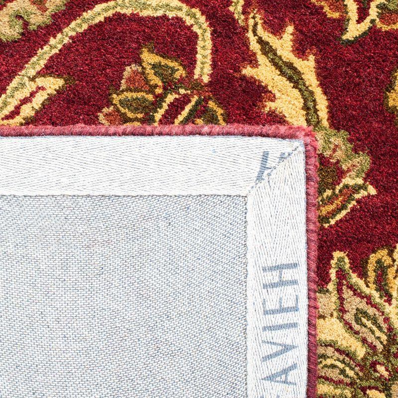 Golden Jaipur GJ250 Hand Tufted Area Rug - Burgundy/Gold - 5'x8' - Safavieh.