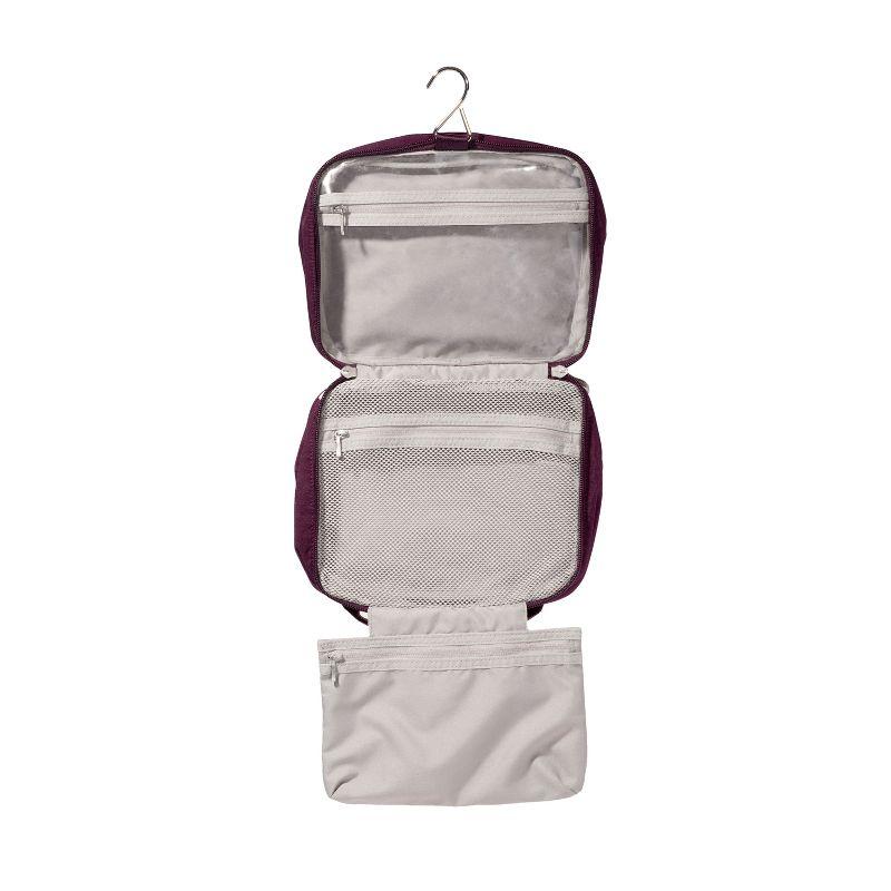 baggallini Hanging Travel Toiletry Kit - MULBERRY