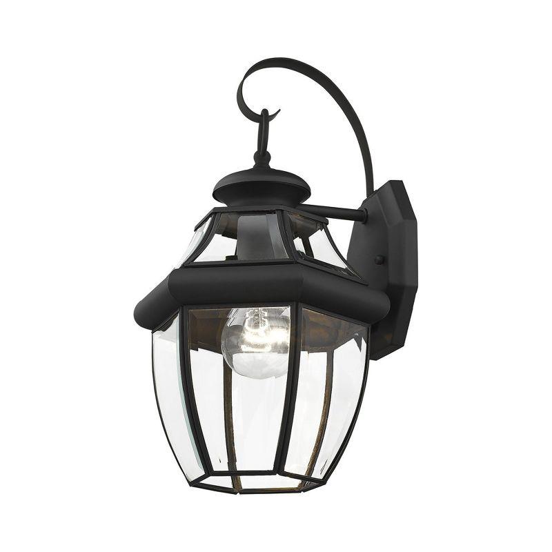 Livex Lighting Monterey 1 - Light Wall Light in  Black