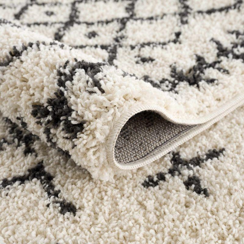 Hauteloom Rectangle Area Rug   Charcoal