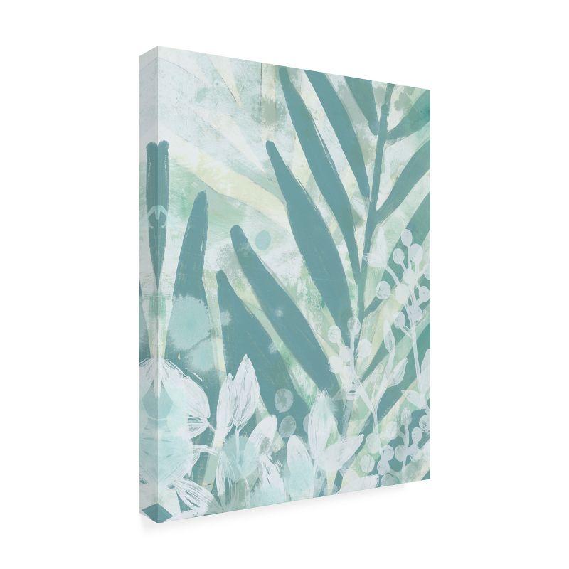 Modern & Contemporary " Aqua Palms I "