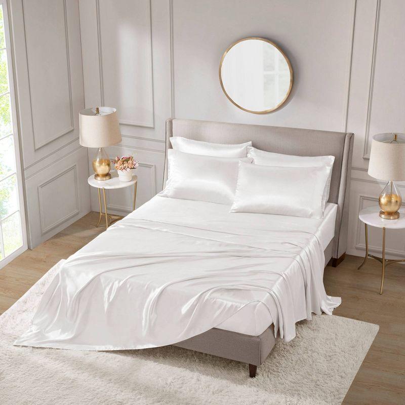 Satin Luxury 6-Piece Sheet Set