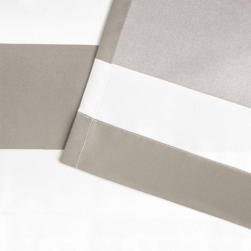 Amalgamated Textiles Exclusive Home Loha Light Filtering Rod Pocket Tie Up Shade