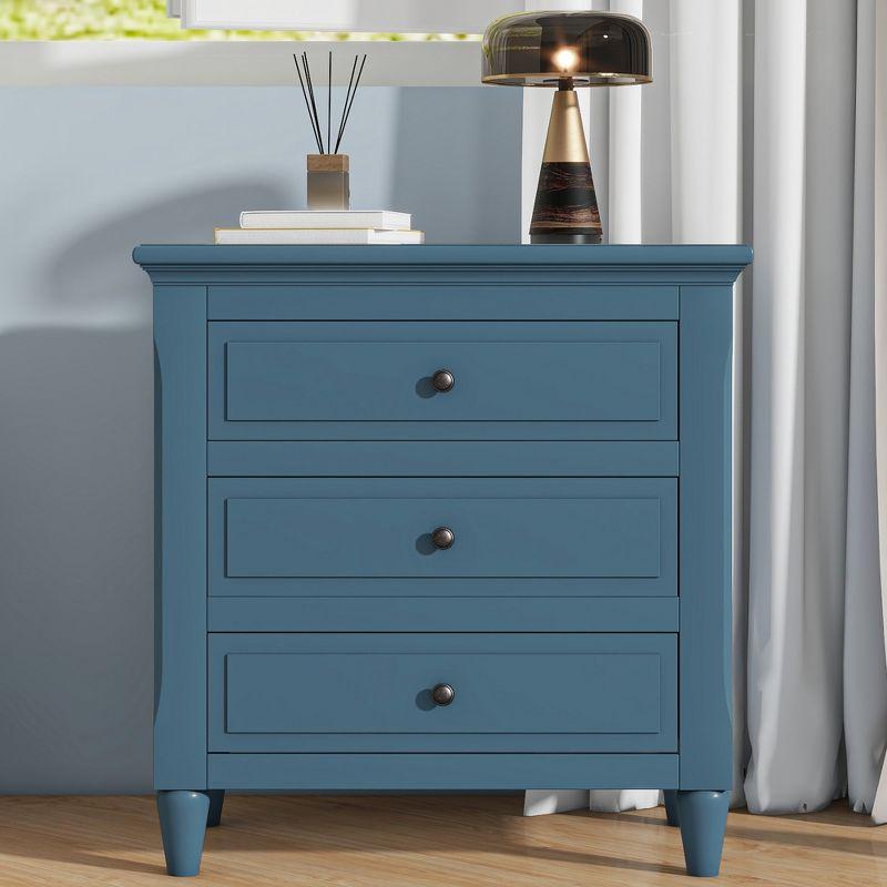 Bella Depot 3-Drawer Nightstand