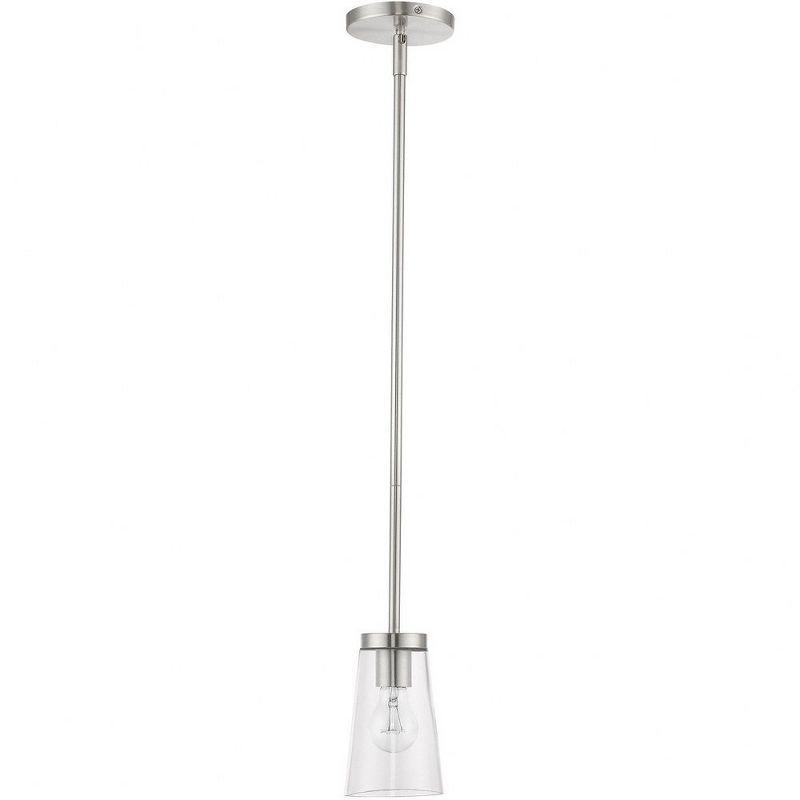 Livex Lighting Cityview 1 - Light Pendant in  Brushed Nickel