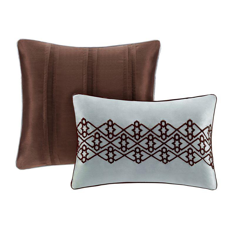 Madison Park Jacquard Quilt Set with Throw Pillows