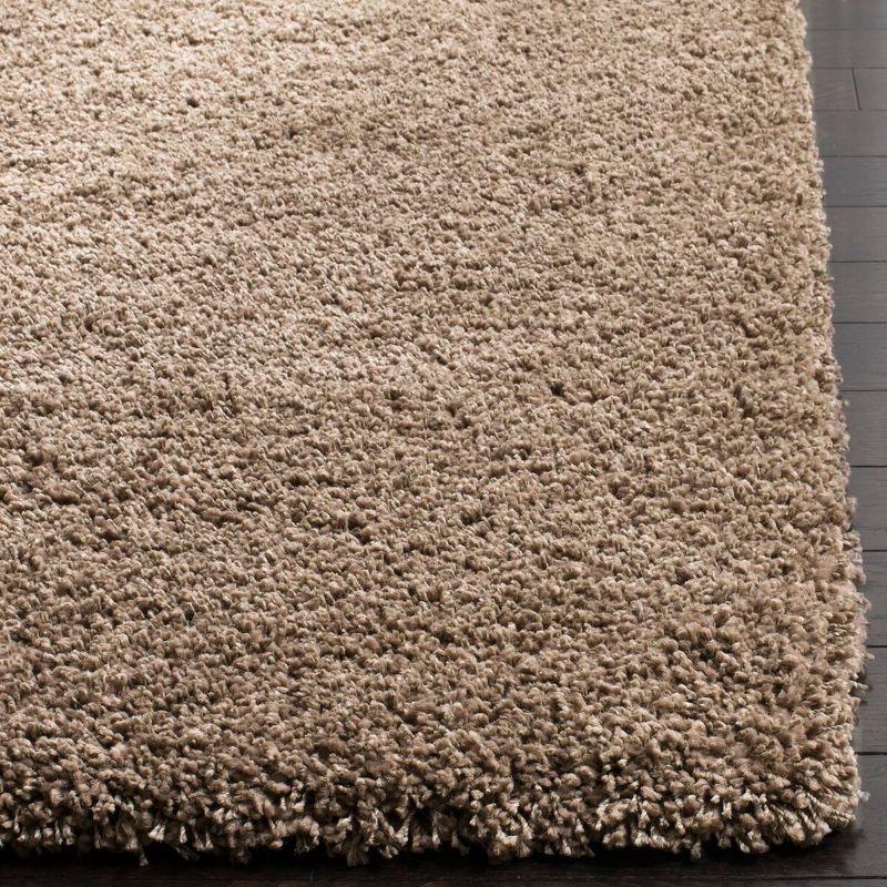 California Shag SG151 Power Loomed Indoor Accent Rug - Taupe - 3'x5' - Safavieh