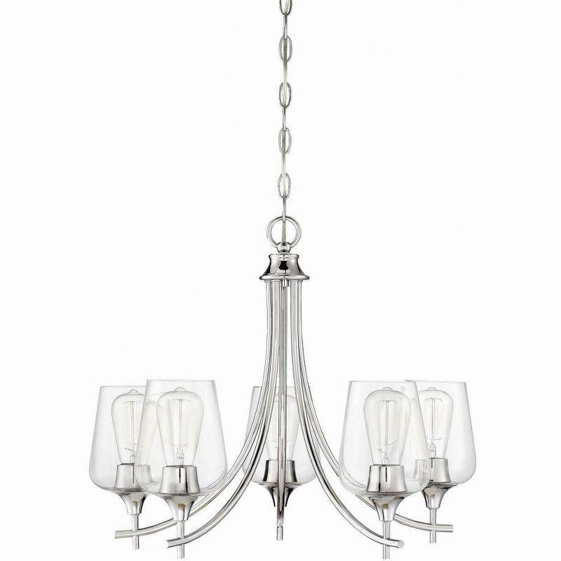 Savoy House Octave 5 - Light Chandelier in  Black