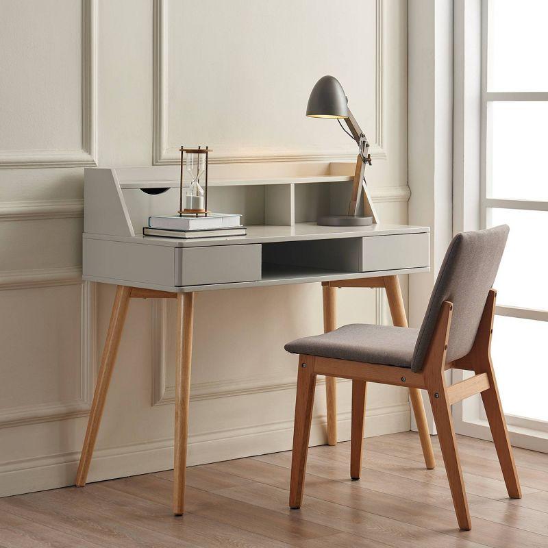 Creativo Wooden Writing Desk with Storage - Teamson Home