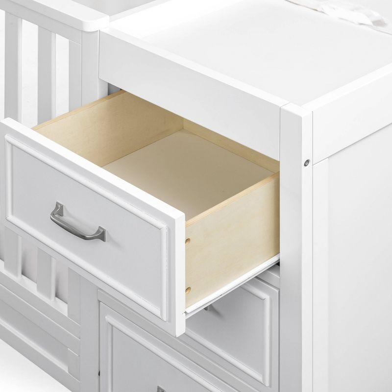 daVinci Charlie 4-in-1 Convertible Crib and Changer with Storage