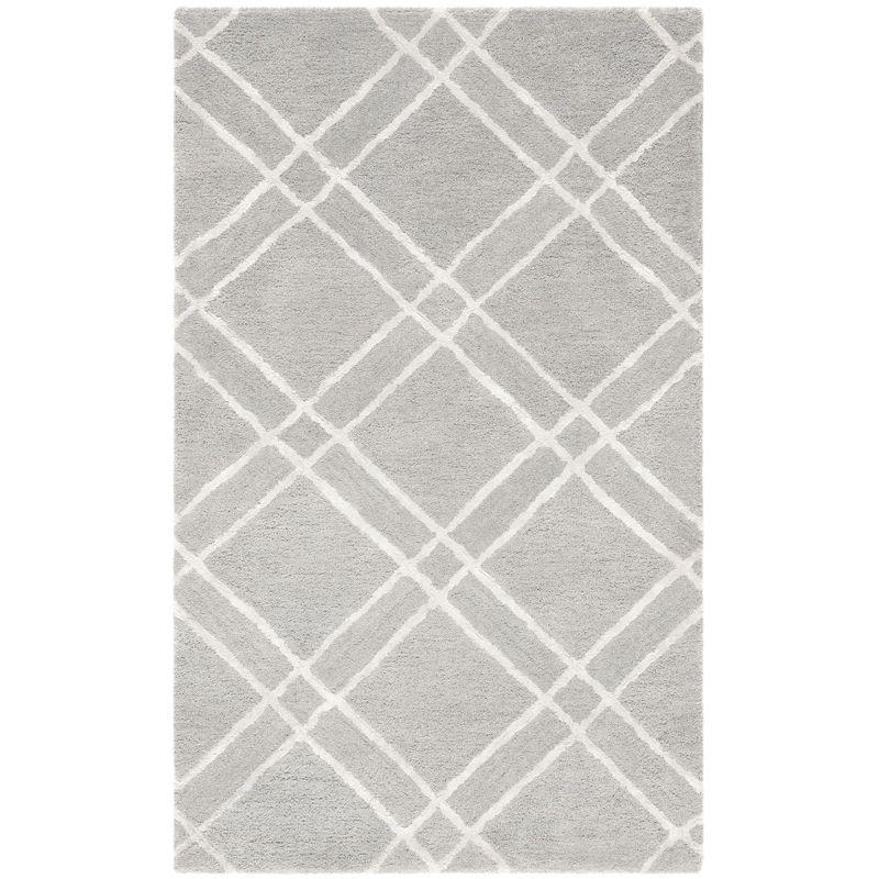 Himalaya HIM901 Handmade Accent Rug - 2'x3' - Grey/Silver - Safavieh