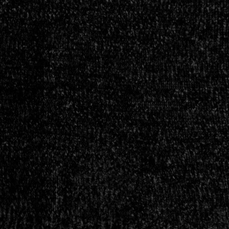 Shiny Chenille Throw Blanket Black - Threshold™: Sensory Friendly, Machine Washable, 50x60" Polyester