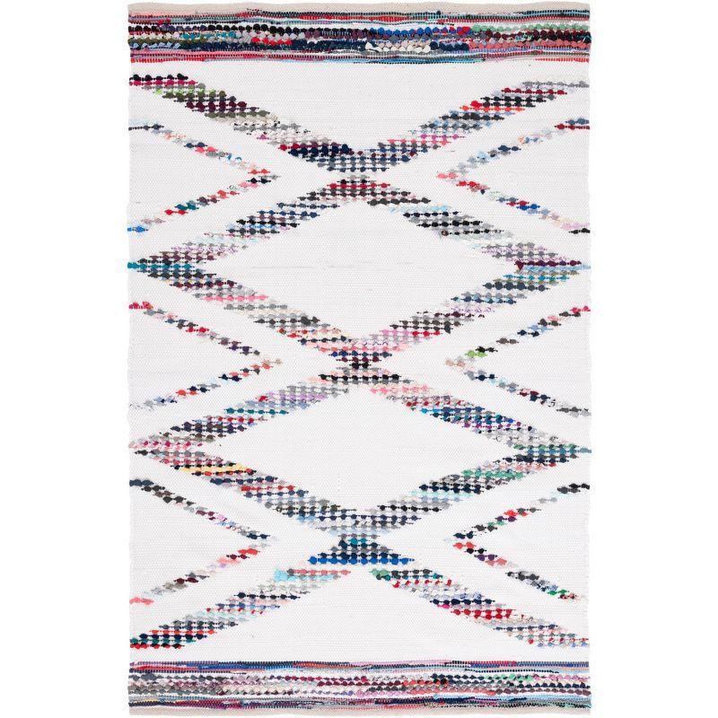 Montauk MTK815 Hand Woven Area Rug - Ivory/Blue - 5'x8' - Safavieh.