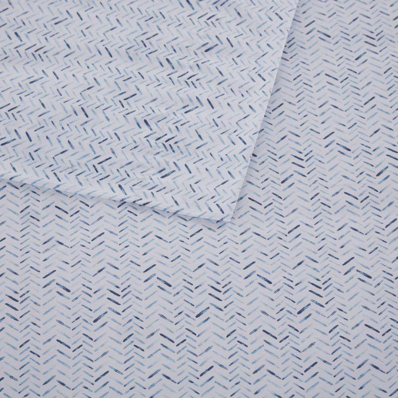 Madison Park Essentials 100% Cotton 200TC Printed Sheet Set