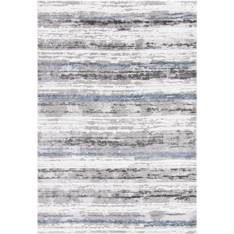 Century CTY322 Power Loomed Area Rug - Grey/Blue - 5'3"x7'7" - Safavieh.