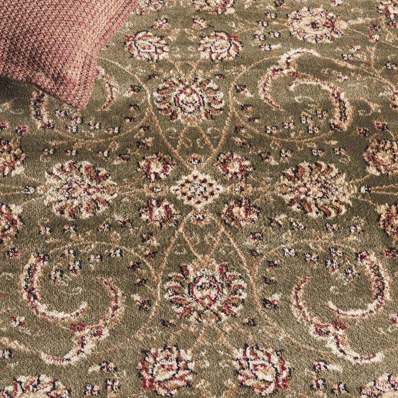 Lyndhurst LNH219 Power Loomed Area Rug - Sage/Ivory - 9'x12' - Safavieh