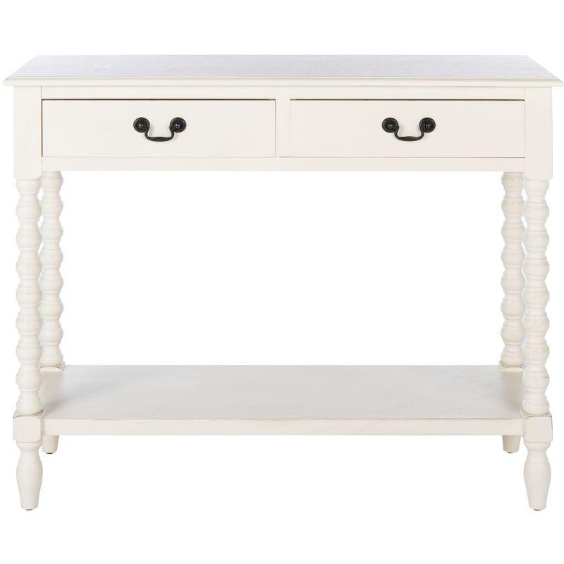 Athena 2 Drawer Console Table  - Safavieh