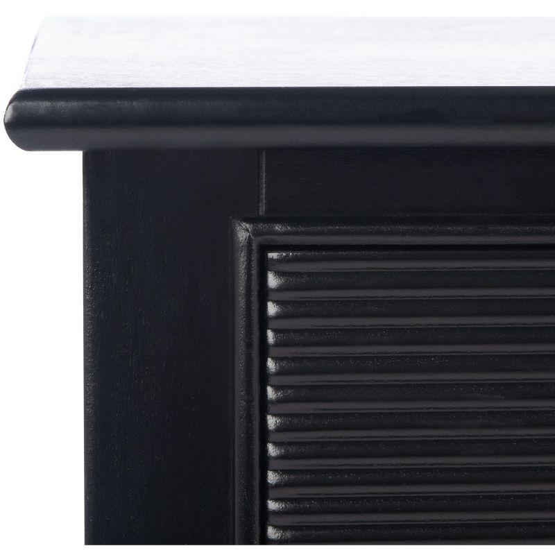Ryder 2 Drawer Console Table - Black - Safavieh