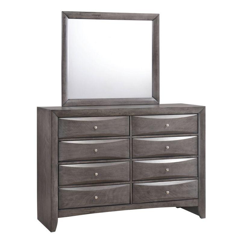 Madison Dresser and Mirror Set Gray - Picket House Furnishings