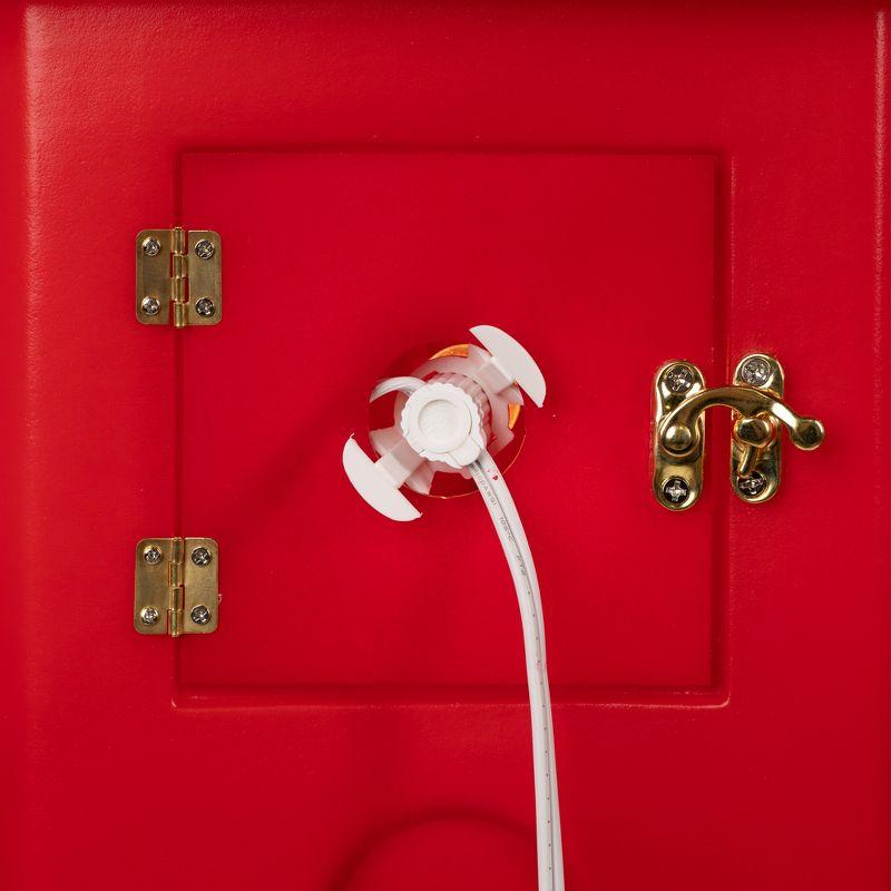 Northlight Lighted Letters To Santa Mail Box Blow Mold Outdoor Christmas Decoration - 40.5"