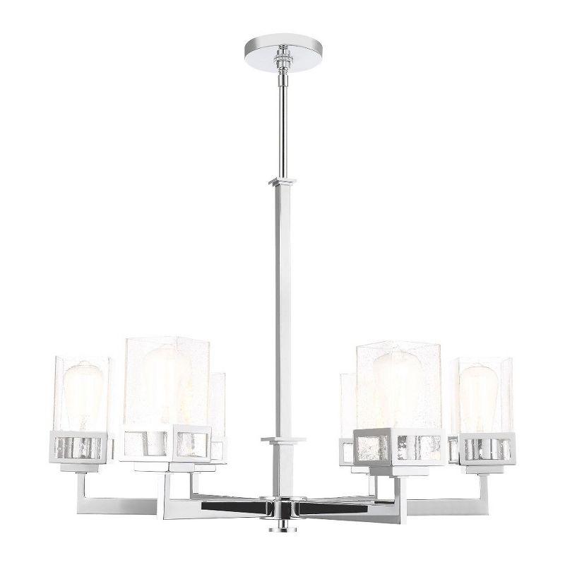 Livex Lighting Harding 6 - Light Chandelier in  Polished Chrome