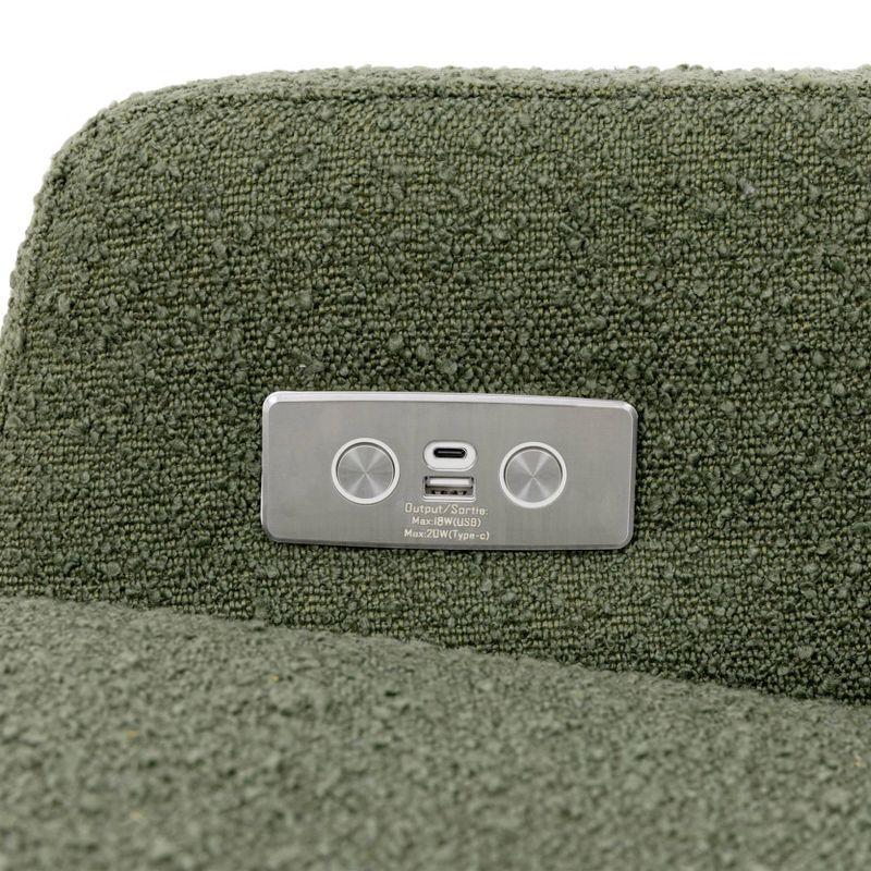 Crewe Electronic Recliner and Swivel Glider in Eco-Performance Fabric