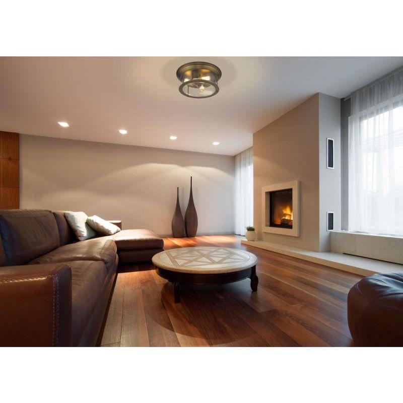 Z-Lite Sonna 3 - Light Flush Mount in  Matte Black