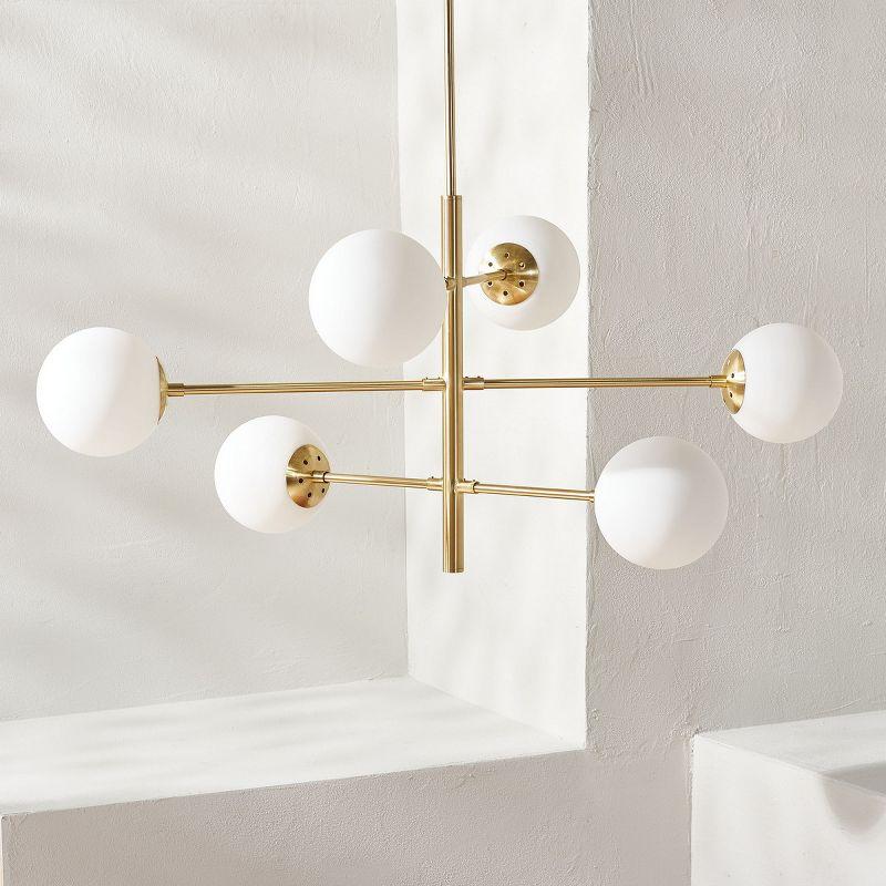 Bassett Chandelier - Gold - Safavieh.