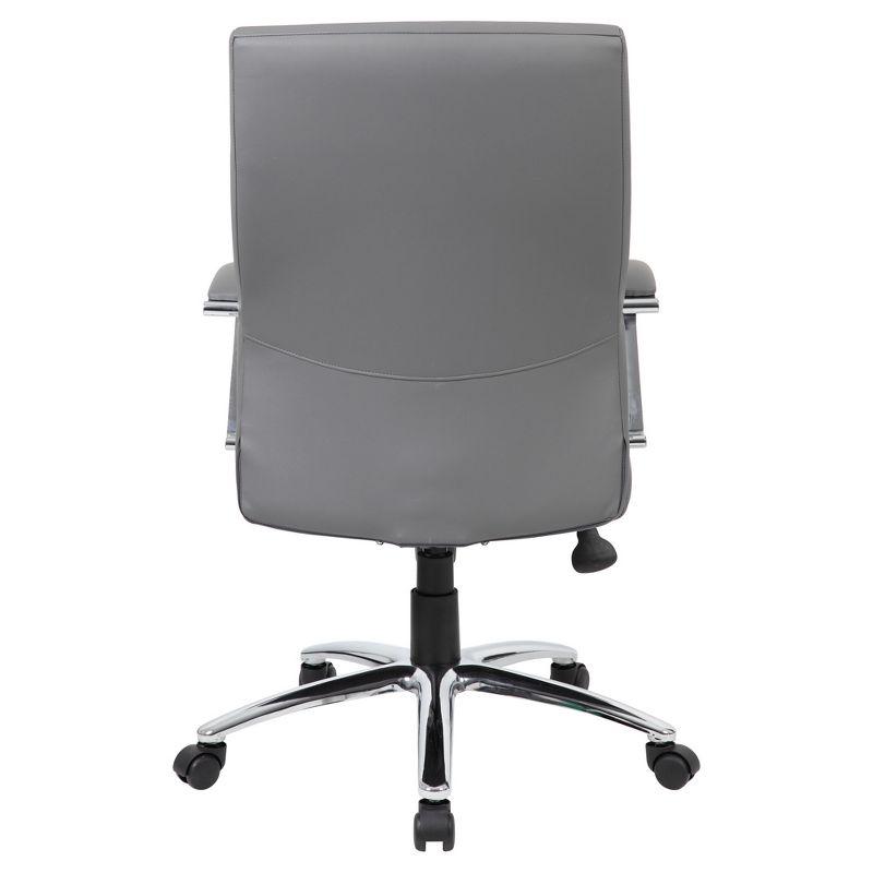 Boss Office Products Leather Conference Chair