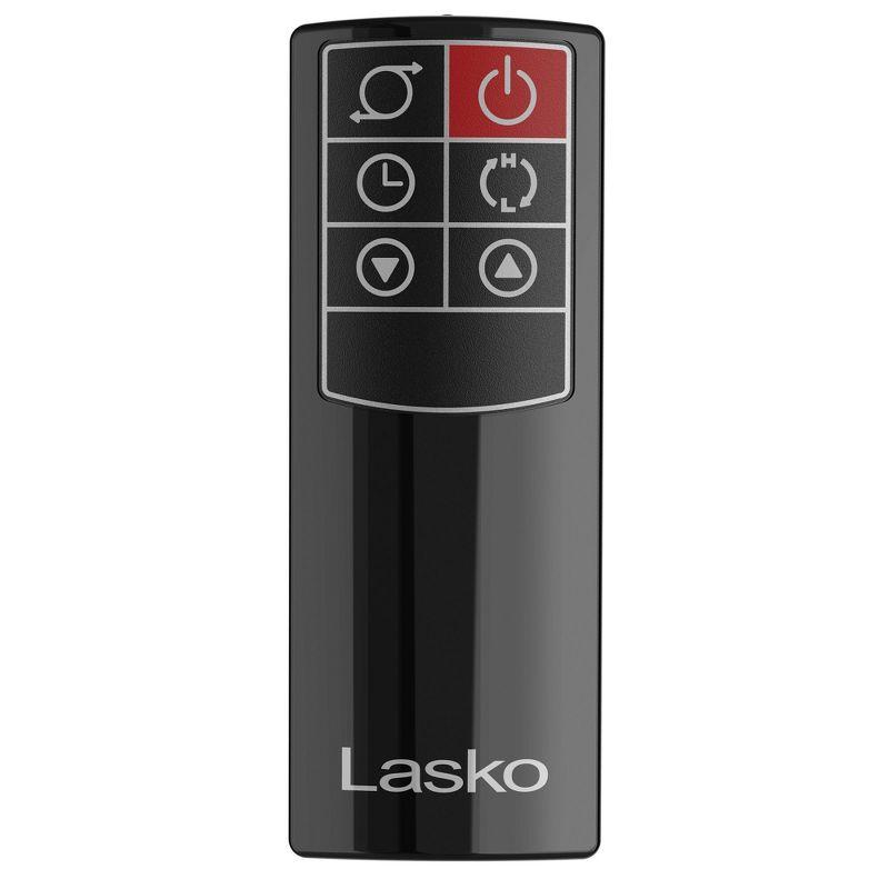 Lasko Ultra Ceramic Tower Heater: Indoor Space Heater with Remote, Adjustable Thermostat, 1500W, Black, ETL Listed