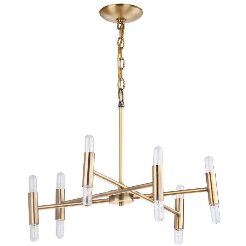 Gale 22" Gold Metal Contemporary Chandelier