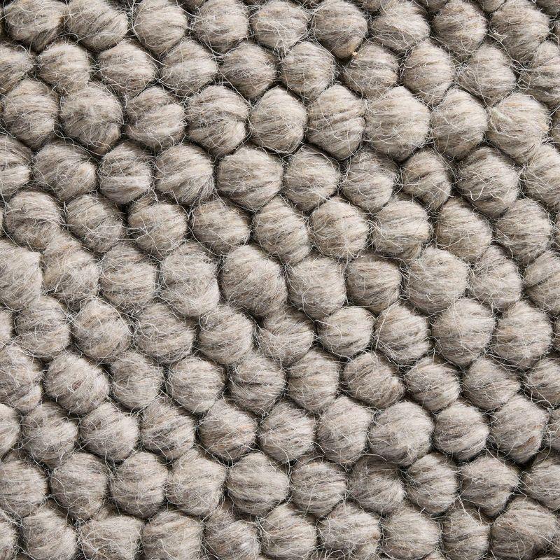 Town & Country Terra Olea Bubble Texture Handcrafted Area Rug Brown