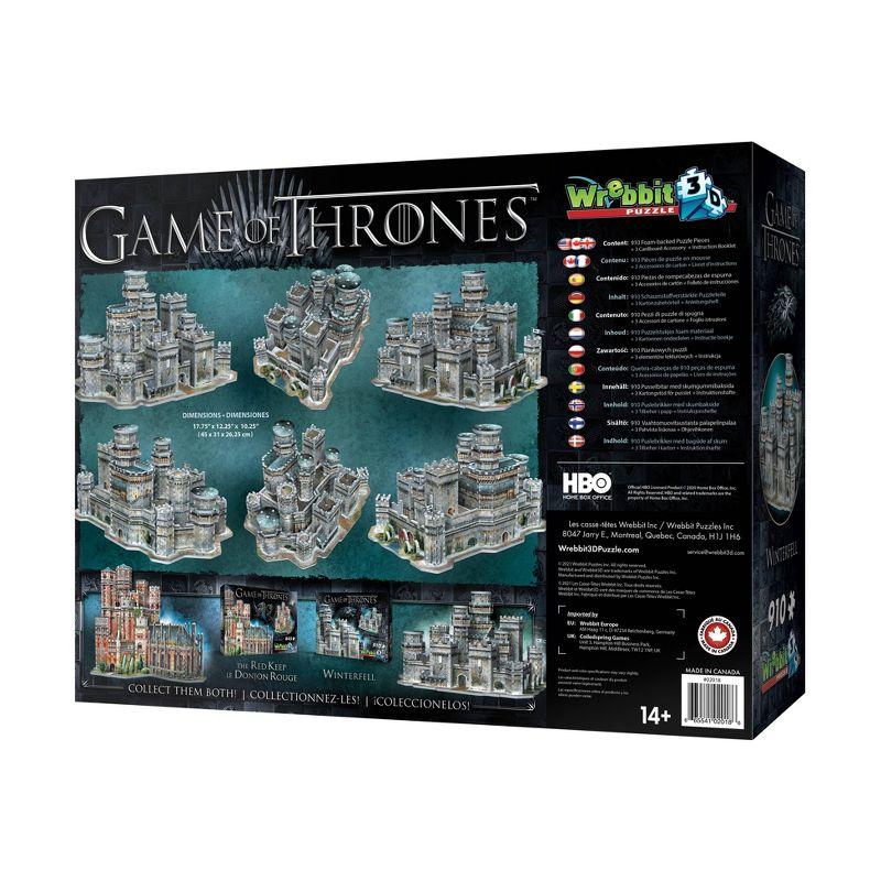 Game of Thrones Winterfell 3D Puzzle 910pc