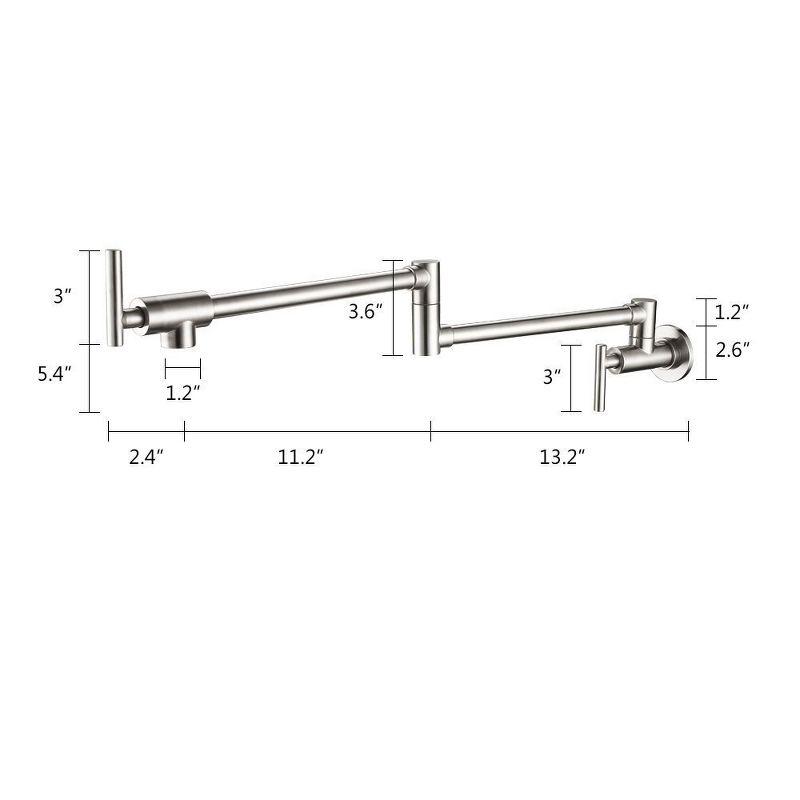 BWE Wall Mounted Pot Filler