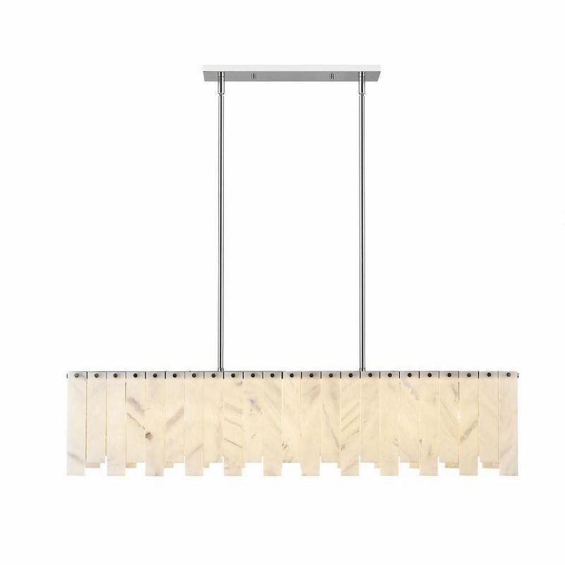 Z-Lite Viviana 7 - Light Island Pendant Light in  Polished Nickel