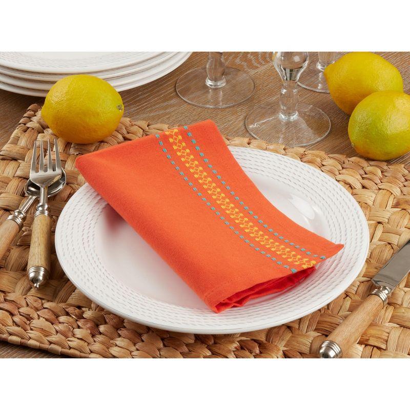 Fiesta Cotton Striped Square Napkin