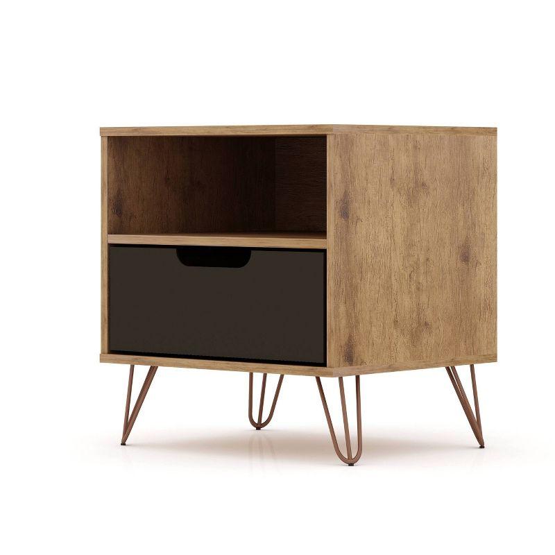 1.0 Rockefeller Nightstand - Manhattan Comfort