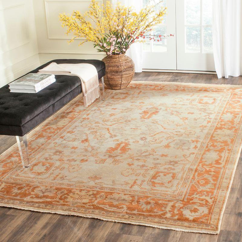 Oushak OSH122 Hand Knotted Area Rug  - Safavieh