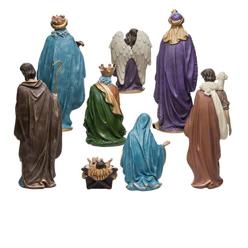 Kurt Adler 9" Nativity, 8-Piece Set