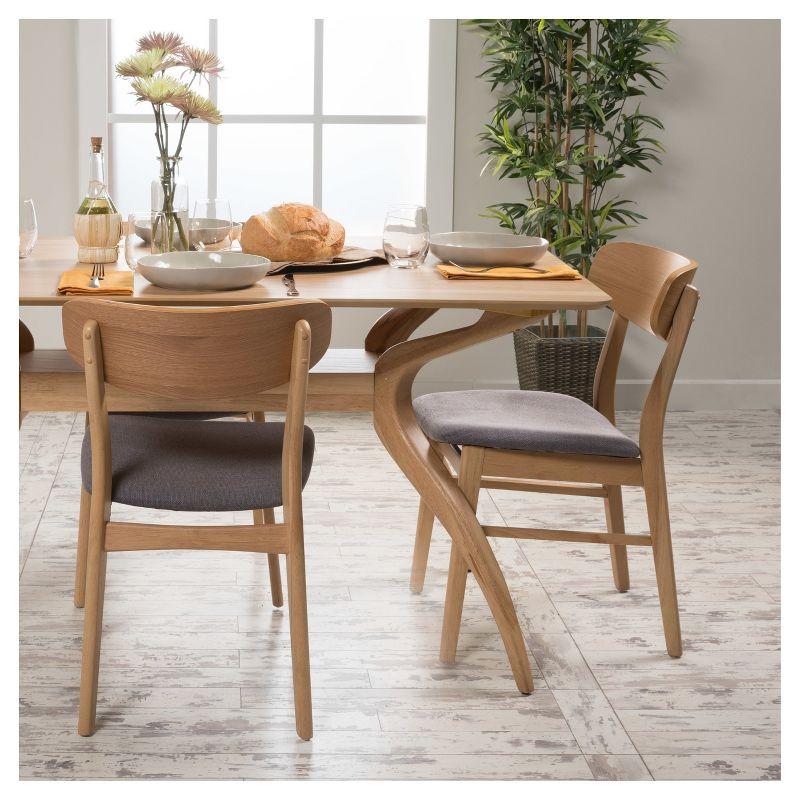 George Oliver Barros 18'' H Upholstered Side Chair (Set of 2)