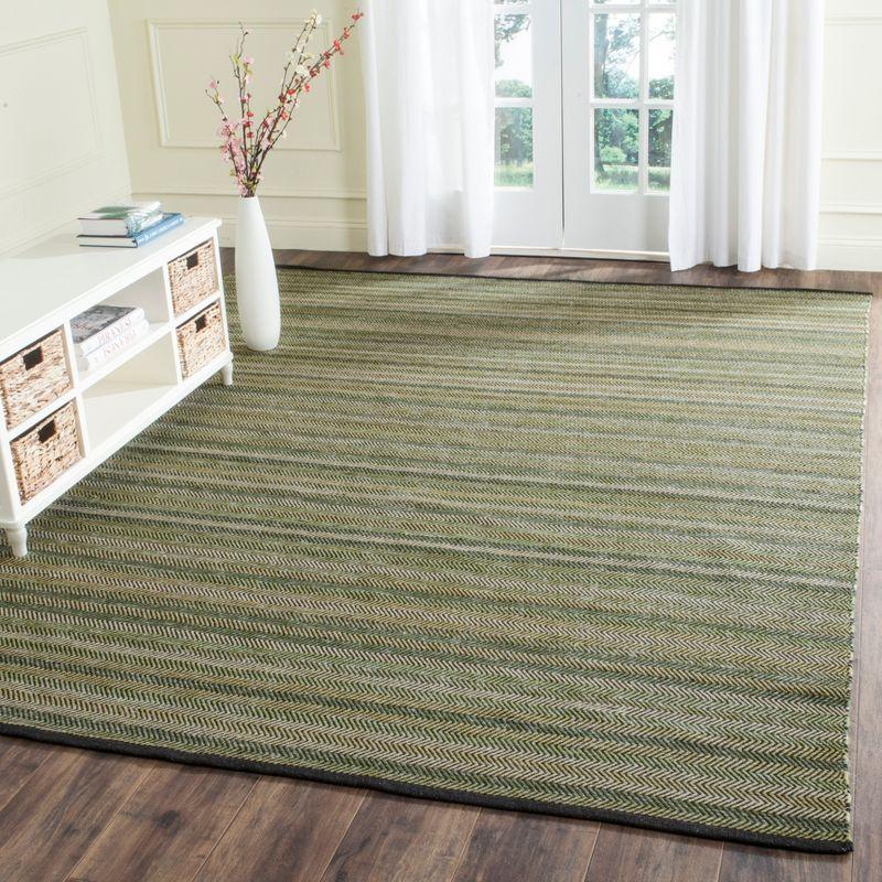 Striped Kilim STK421 Hand Woven Area Rug  - Safavieh