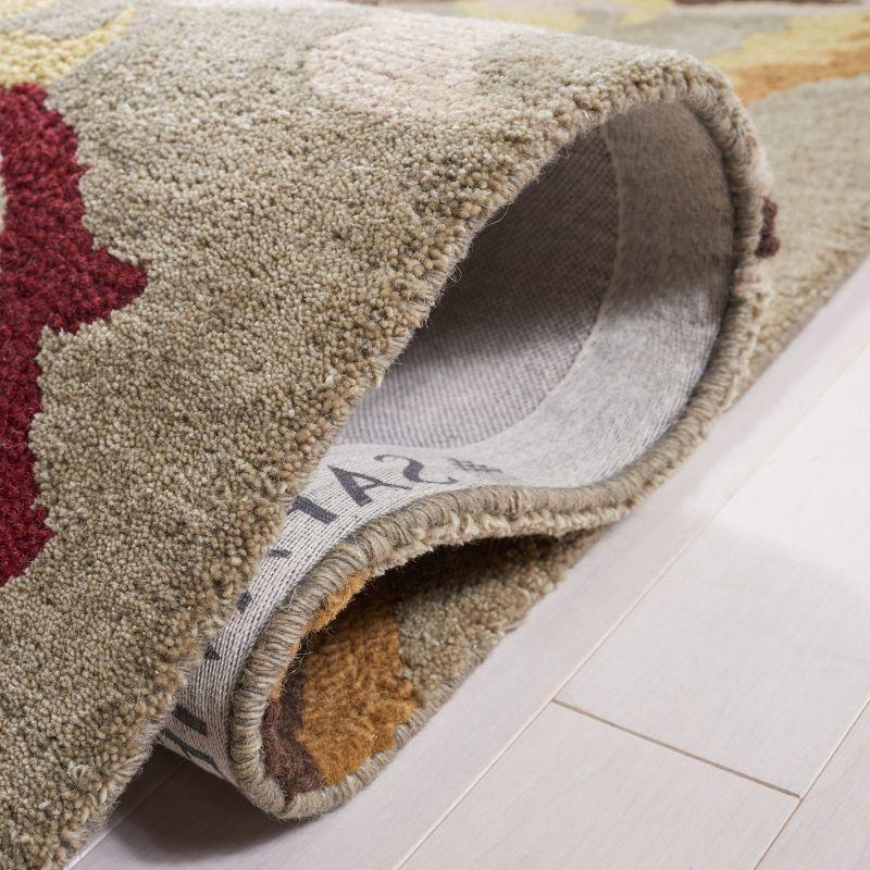 Jardin JAR459 Hand Tufted Area Rug - Sage/Multi - 4'x6' - Safavieh.