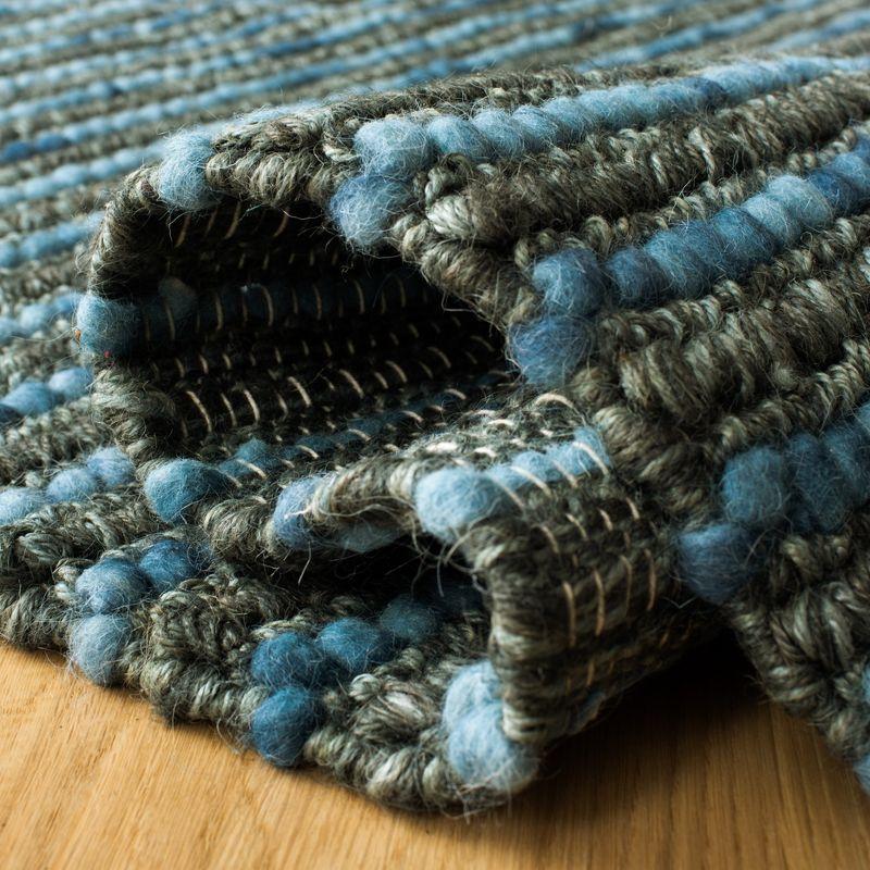 Bohemian BOH525 Hand Woven Area Rug - Dark Blue/Multi - 8'x10' - Safavieh.