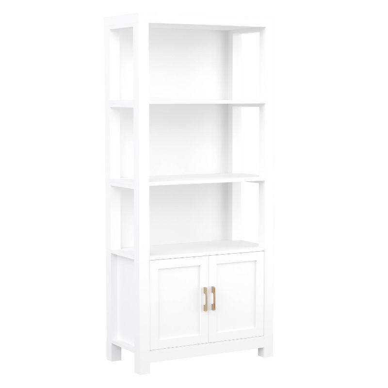 Martha Stewart Teague Martha Stewart 68" Shaker Bookcase with Storage Cabinet