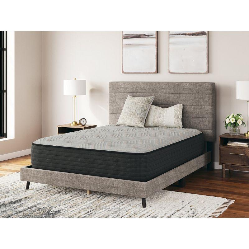 Pillowtop California King Blue/Gray Gel Memory Foam Mattress