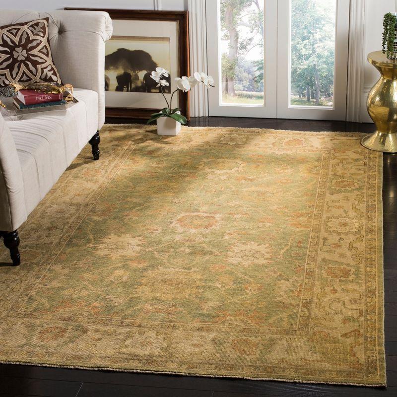 Oushak OSH115 Hand Knotted Area Rug  - Safavieh