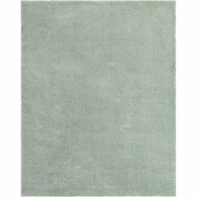 Unique Loom 8' 0 x 10' 0 Solo Calabasas Light Blue Area Rug