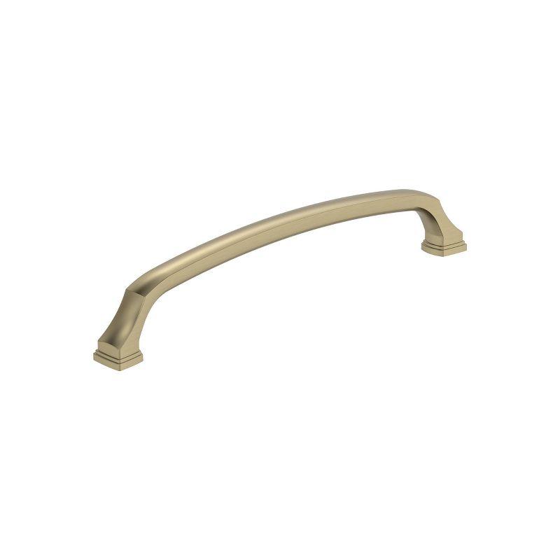 Golden Champagne 8" Modern Traditional Cabinet Pull