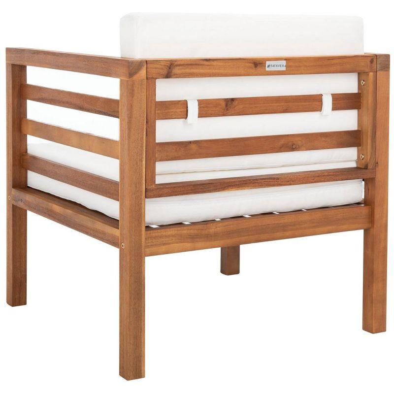 Kinnell Outdoor Armchair Indoor/Outdoor - PAT7301 - Natural/Beige - Safavieh